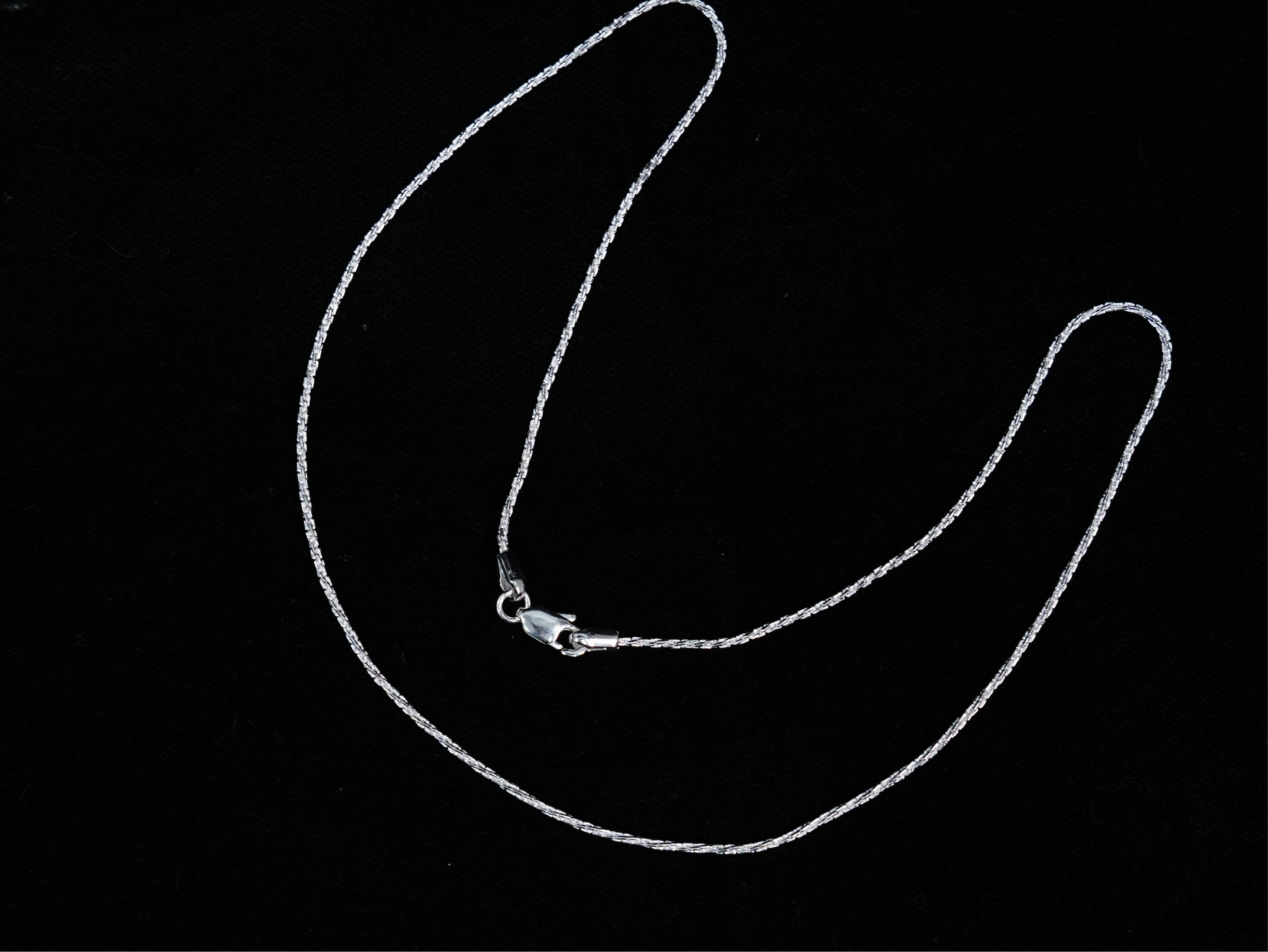 Fine Anchor Cable Silver Chain